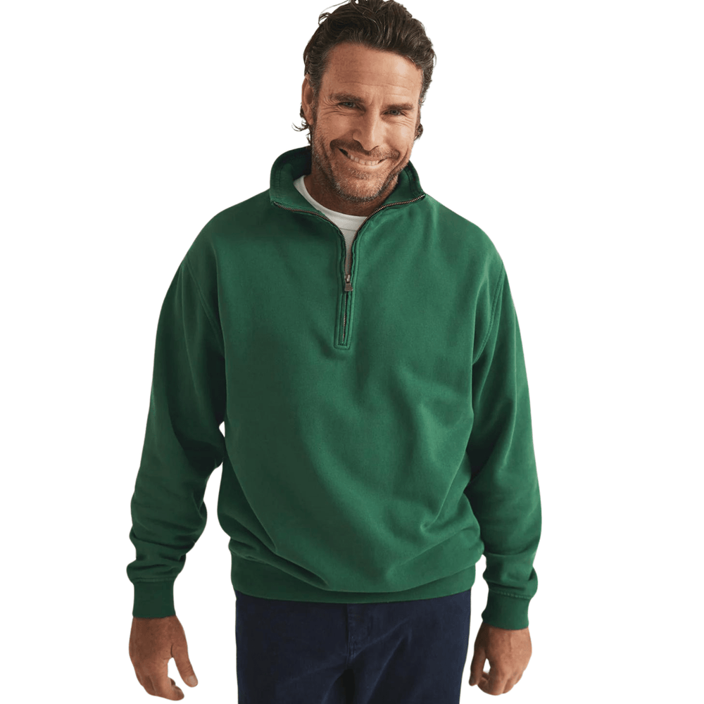 
                  
                    RB Sellars Trentham Half Zip Jumper (Unisex) - Bottle Green
                  
                