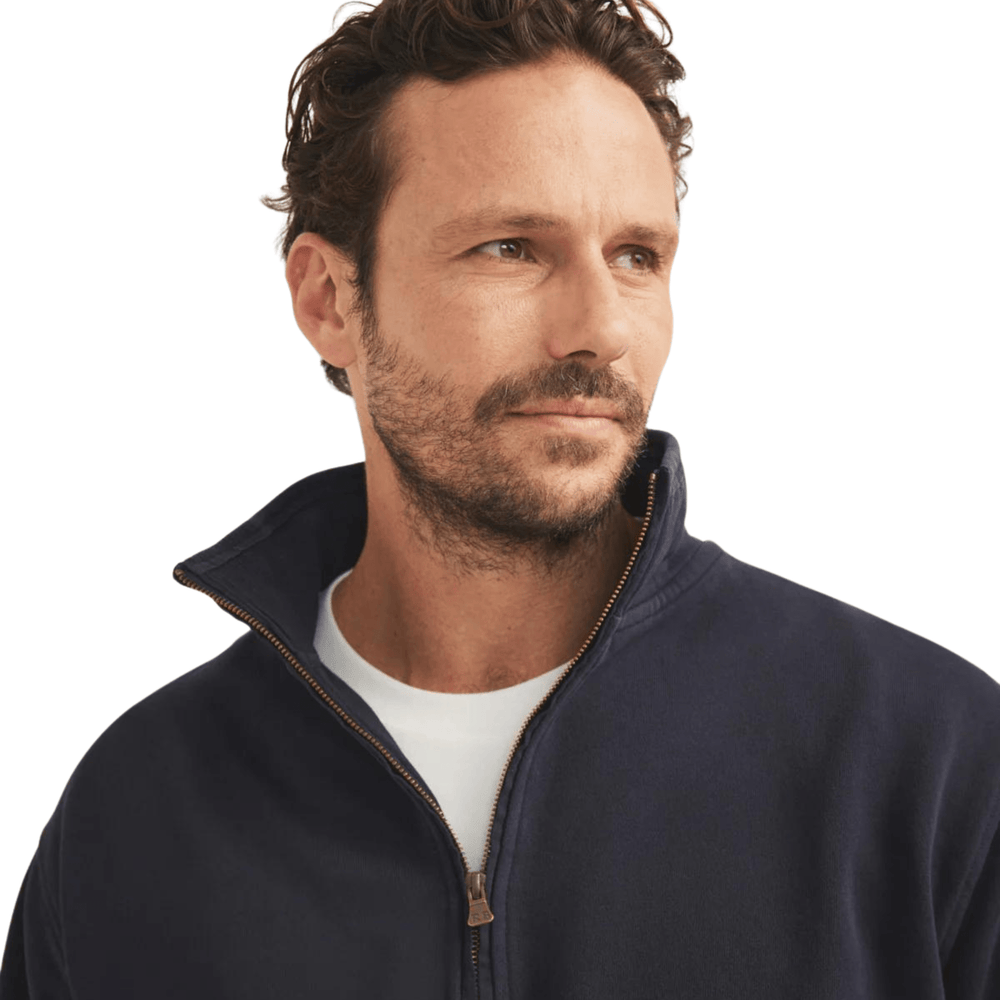 
                  
                    RB Sellars Trentham Half Zip Jumper (Unisex) - Classic Navy
                  
                