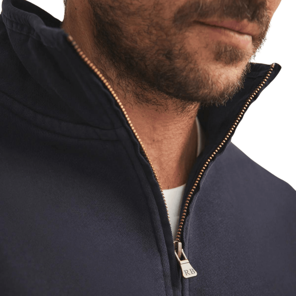 
                  
                    RB Sellars Trentham Half Zip Jumper (Unisex) - Classic Navy
                  
                