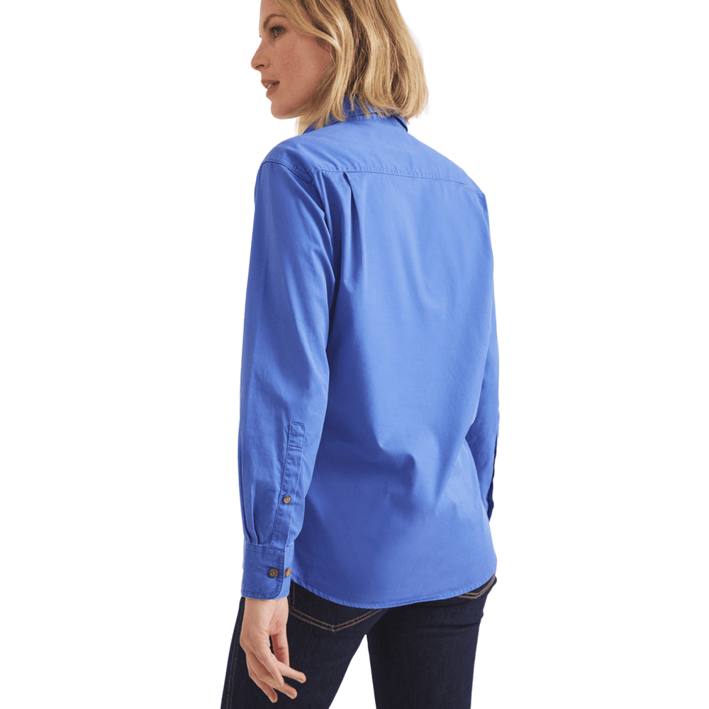 
                  
                    RB Sellars Women's Sandy Half Button Light Weight Work Shirt - Blue
                  
                