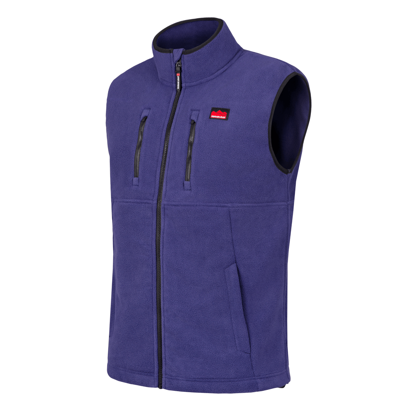 Sugar Loaf Highland Polar Fleece Gilet - Indigo Blue