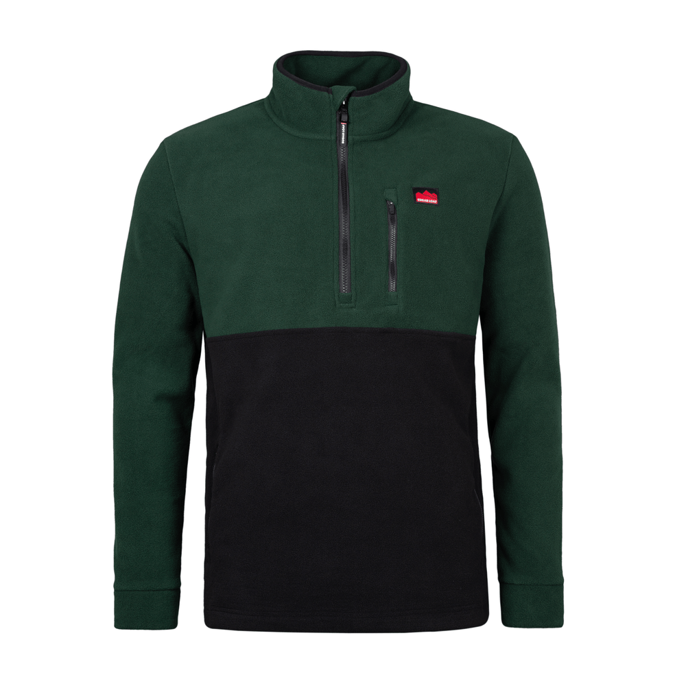 Sugar Loaf Horizon Polar Fleece Half Zip - Green