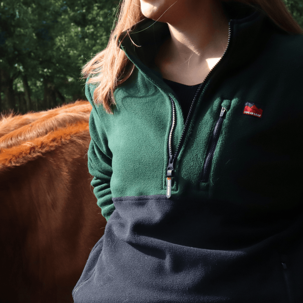 
                  
                    Sugar Loaf Horizon Polar Fleece Half Zip - Green
                  
                