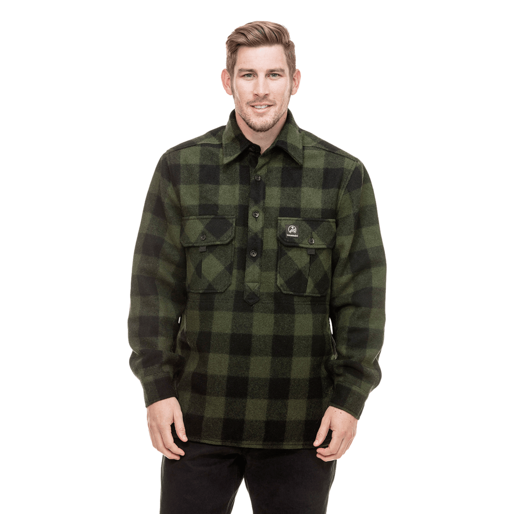 Swanndri Ranger Extreme V2 Windproof Bush Shirt - OliveBlack