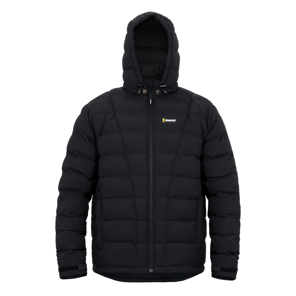 Swazi Puffader Jacket - Black | Swazi Jackets, Coats & Fleeces