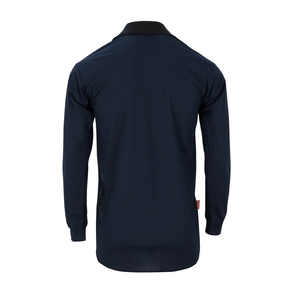 
                  
                    Back of Swazi The Climb-Max Long Sleeve Shirt - Navy
                  
                