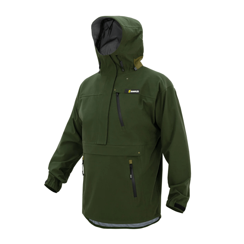 
                  
                    Swazi The Kagoule - Olive - Waterproof Rain Coat for Hunting & Farming
                  
                