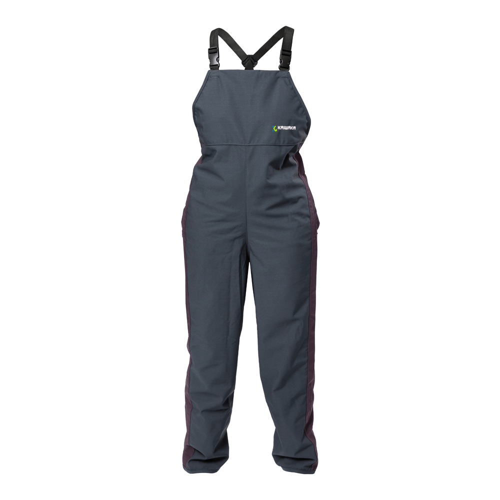 
                  
                    Front view of Kaiwaka bib and brace, women’s waterproof overalls designed for farming and outdoor work.
                  
                