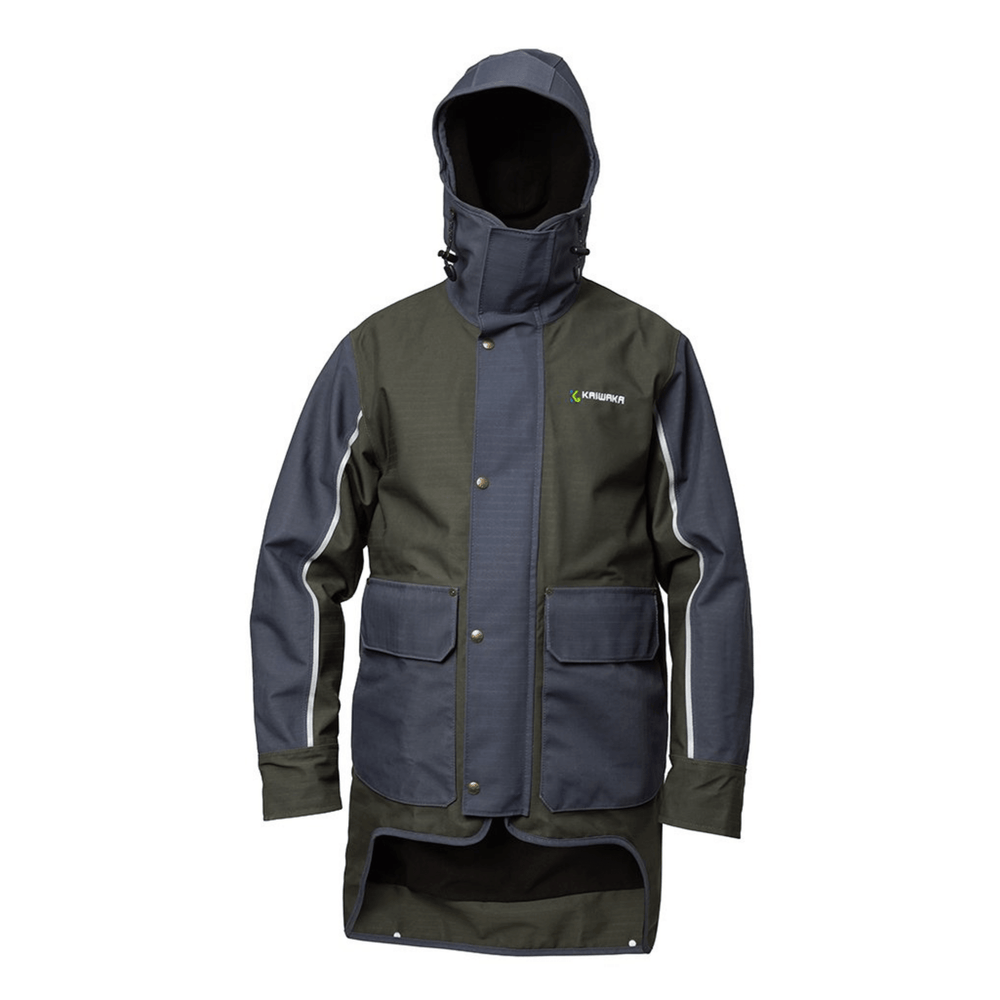 
                  
                    Front view of Kaiwaka Men's Stormforce Winter Jacket, a waterproof farm jacket trusted by farmers.
                  
                