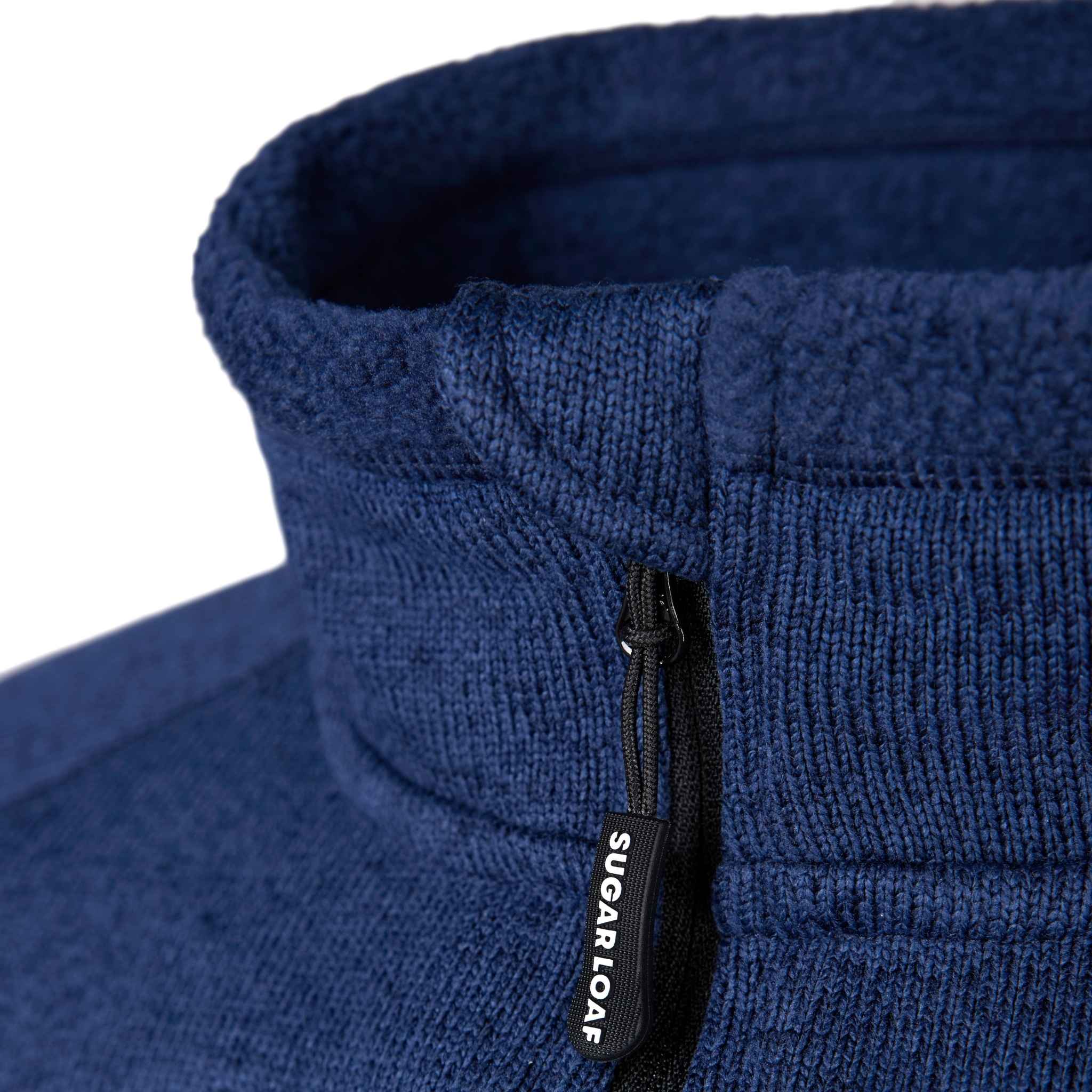 
                    
                      Women's and men’s country fleece, with close-up of sturdy YKK zip.
                    
                  