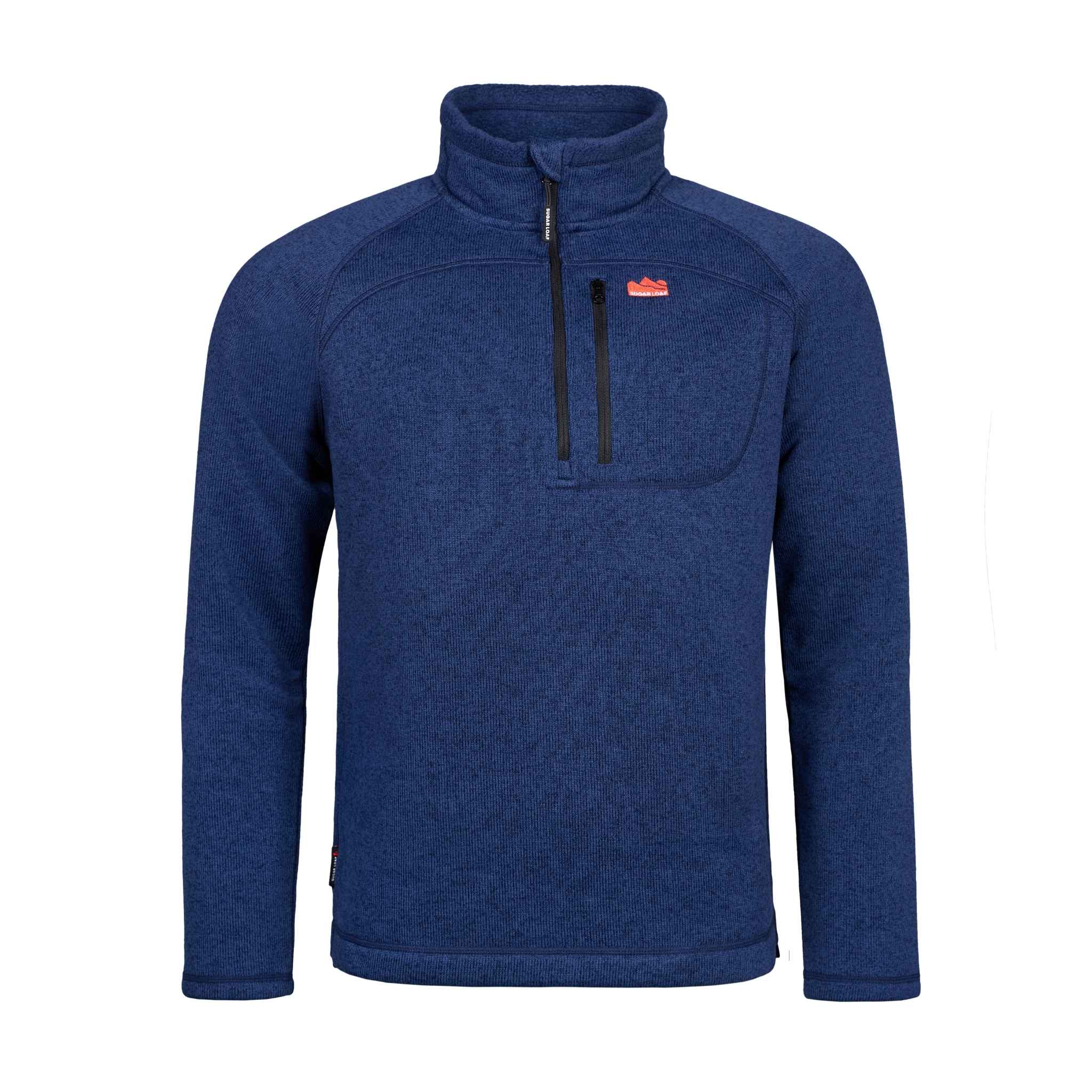 
                    
                      Front view of the Sugar Loaf Fell farming fleece, an ideal men's country fleece.
                    
                  