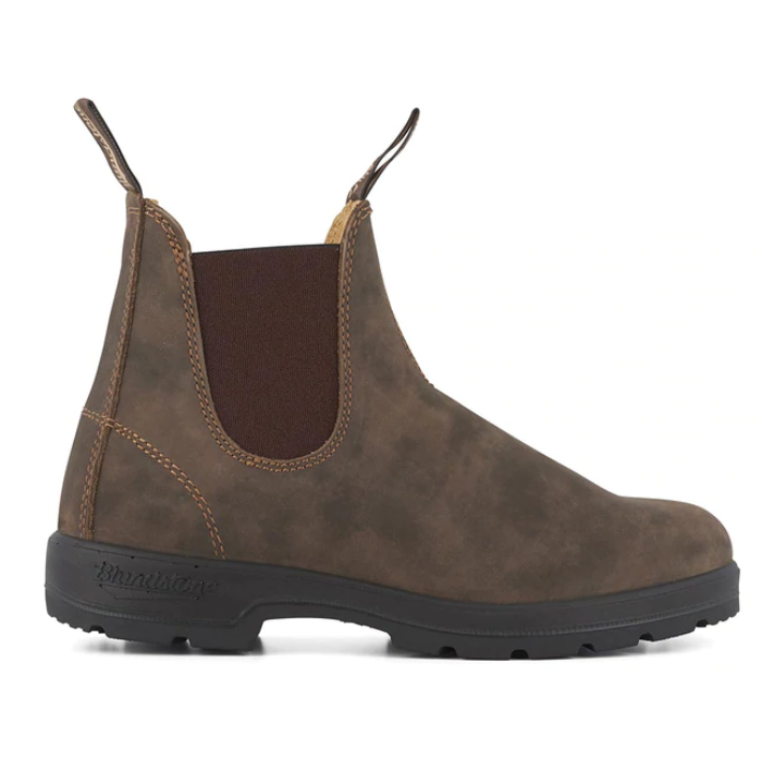 Men's and Women's Blundstone 585 Rustic Brown Boots.