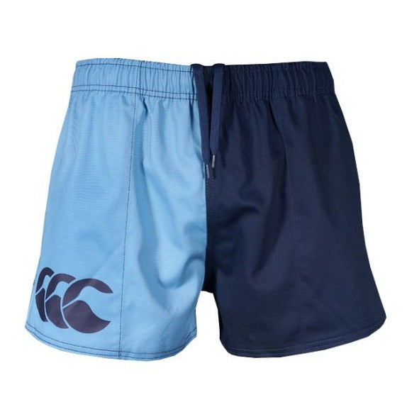 Canterbury harlequin shorts in cronulla and navy colours