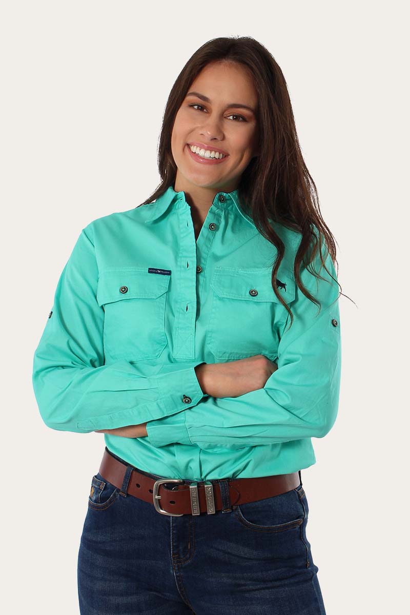 womens farm shirts, ladies country clothing, cowboy shirts for women, agri shirts