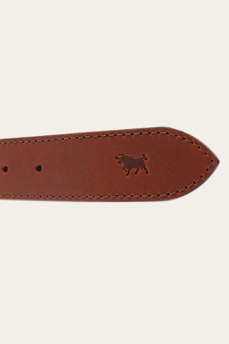 
                  
                    Ringers Western  - Unisex James Belt - Tawny Brown / Gold
                  
                